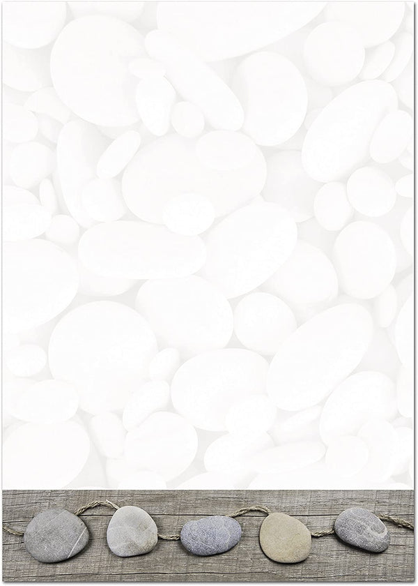 100 Blatt Weihnachtsbriefpapier weihnachtliches Briefpapier Papier WEIHNACHTSBAUM BLAU WEISS TÜRKIS 100g Weihnachtspapier Schreibpapier Motiv-Papier DIN A4 Design-Papier
