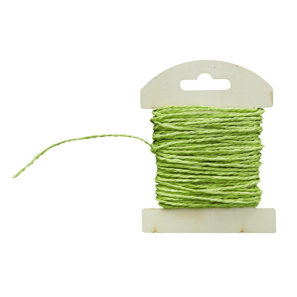 1 weiß JUTE-Band Geschenkband Bastelband Zierband Schnur Kordel Deko-Band 2 mm breit 10 m zum Basteln Verzieren Verpacken und Dekorieren natürlich