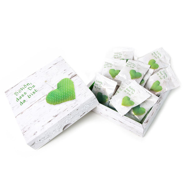 Logbuch-Verlag 10 kleine weiße Papiertüten MIT FENSTER Folieneinlage 7 x 4 x 21,5 cm lebensmittelecht Teetüten Blockbodenbeutel Kekstüten Plätzchentüten